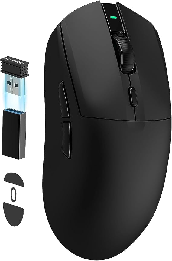 A.Jazz AJ139 G Pro 59g Ultralight Dual Mode Wireless Gaming Mouse(Black)