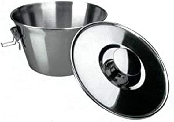 ibili Pudding Mould with Lid, Silver, 16 cm, 2-Piece