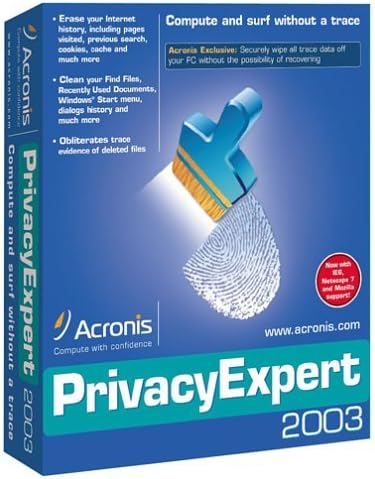 Acronis PrivacyExpert 2003