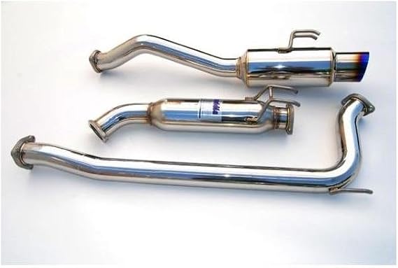 Invidia (HS06HC2GTT) N1 70mm Cat-Back Exhaust System with Titanium Tip for Honda Civic Si Coupe