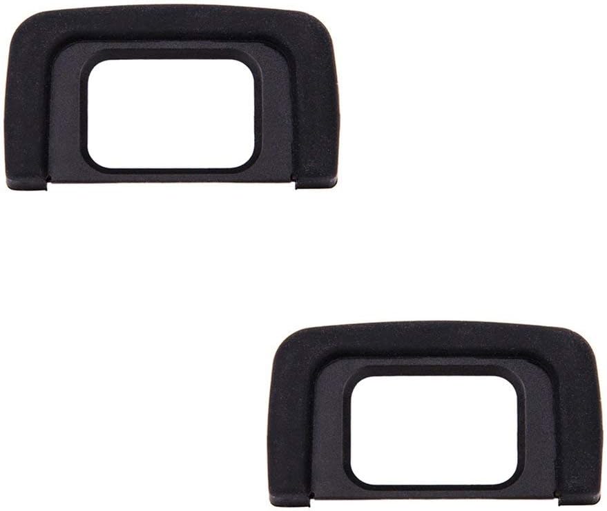 2 Pack DK-25 Eyecup Eyepiece Eyecup Viewfinder for Nikon D3400D3500 D3200 D5100 D5200 D5300 D5500 D5600 D5000 D3300 D3100 D3000