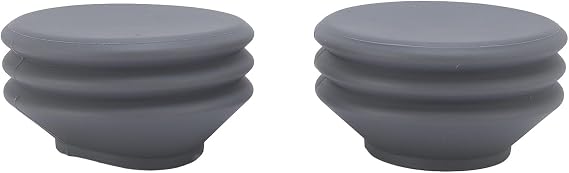 Silicone Coffee Hopper Bellow Compatible with Niche Zero Coffee Grinder, 2PCS Single Dose Hopper Bellow Silicone Retaining Under, Silicone Coffee Hopper Bellow