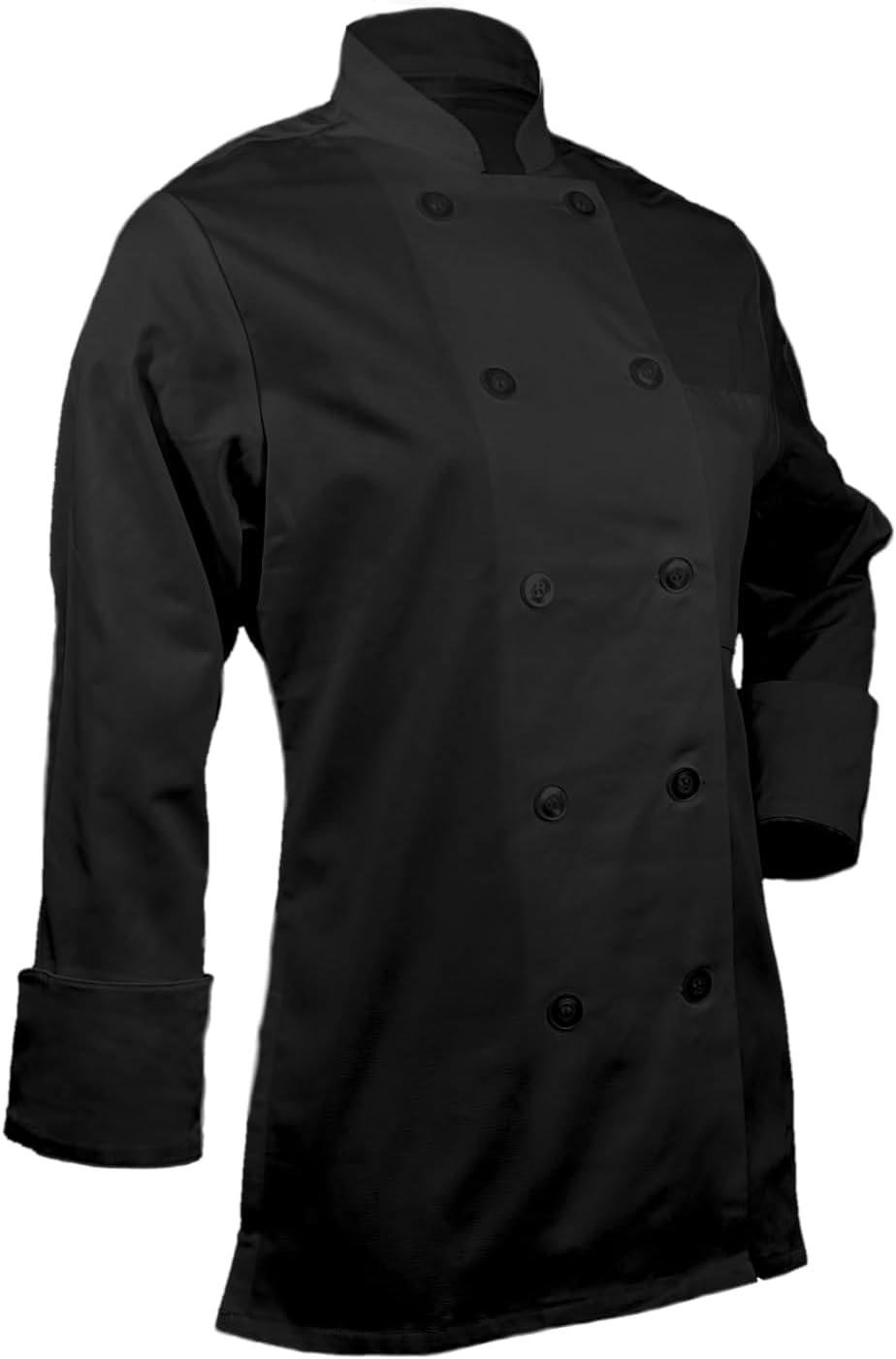 ChefsCloset Women's Long Sleeve Classic 10 Button Chef Coat