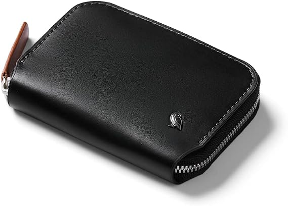 Bellroy Folio Mini, Leather Coin Wallet - Black