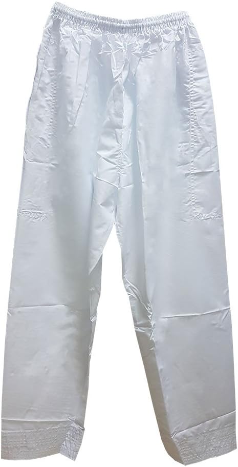 Men's Under Thobe Serwal/Pants (Thobe Pajama) - White Color