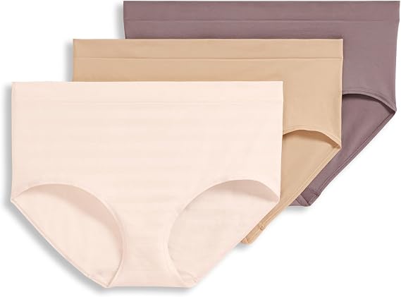 Jockey Women's Underwear Seamfree Brief - 3 Pack