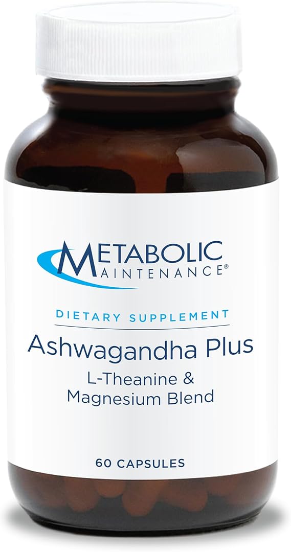 Metabolic Maintenance Ashwagandha Plus, Stress Support, 60 Count