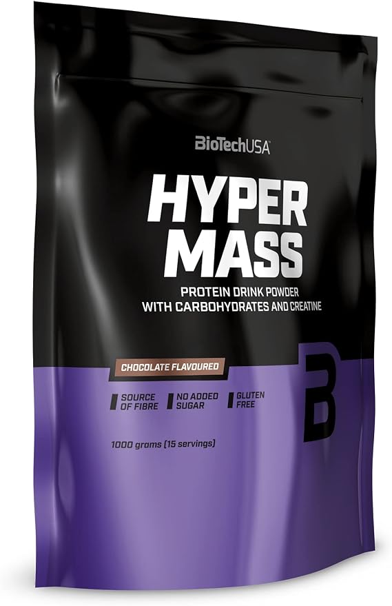 Biotechusa Hyper Mass 5000 Weight Gainer Mass 1000g - Chocolate