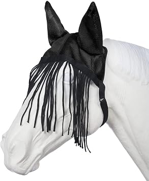 Tough 1 Deluxe Comfort Mesh Fly Veil Black