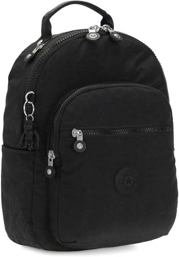 Kipling SEOUL S Small Backpack with Laptop Protection 13 Inches 35 cm 14 L 0.50 kg Black Black