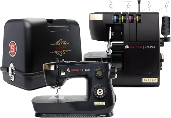 SINGER Heavy Duty Sewing & Serger Combo, HD500 Machine & HD0500S Serger