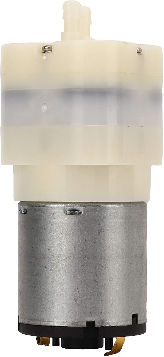 DC 3.7-24V Micro Air Pump, Electric Mini Air Pump(-60Kpa~100KPa, 2.5-8.0LPM), Miniature Vacuum Pump for Medical Treatment Instrument(DC4.5V)
