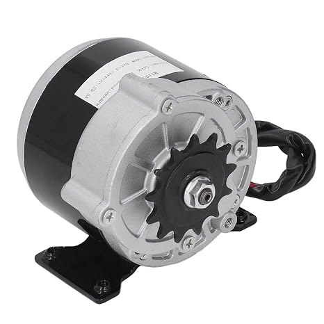 Electric Brush Geared Motor 24V 500W Gear Reduction Electric Motor 13T 2800 RPM DC Motors Reductor for Electric Bike