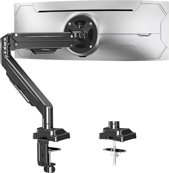 Single Monitor Mount for Max 43" Ultrawide Computer Screens