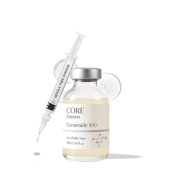 FEEL MATRIGEN Ceramide 100 Ampoule Barrier Repair & Moisture Locking Serum for Sensitive Skin 30mL + Needleless Syringe