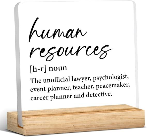 Human Resources Gift for Women Men, Hr Gifts for Coworkers Women Men
