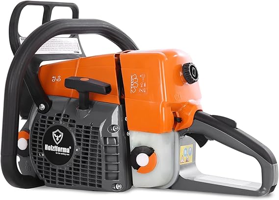 Holzfforma 59cc O Dark Gray G366 Gasoline Chain Saw Power Head Only Without Guide Bar and Saw Chain Parts Are Compatible With Stihl MS361 Chainsaw