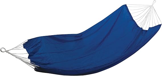 Stansport Malibu Packable Nylon Hammock, Royal Blue, 85 x 59-Inch