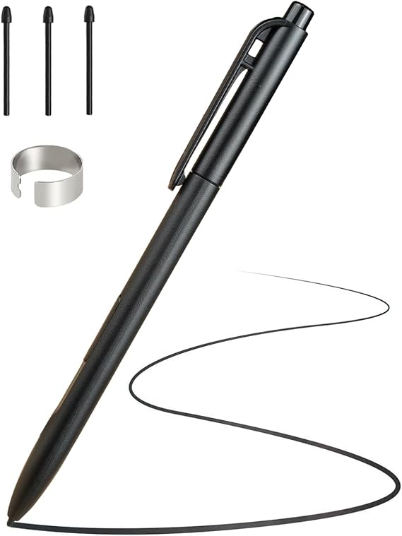 Olağanüstü 2 Silgili Kalem, Hassas EMR Dijital Kalem, Yedek Kalem Olağanüstü 2 Tablet/Samsung Galaxy/Kindle Scribe/SuperNote, Palm Rejection 4096 Basınç Seviyesi için