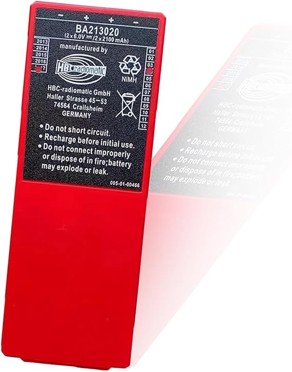 <- 1 Pack -> BA213020 6V NiMh Battery 2100mAh HBC Radiomatic Battery BA213020 for HBC Crane Remote Control Pump Truck Battery
