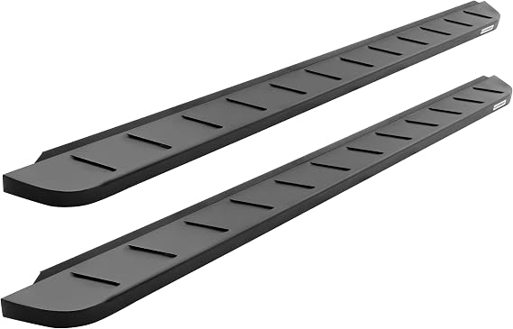 RealTruck RB10 Running Board & Brackets Kit | Galvanized Steel, Textured Black | 63412973PC | Fits 2021-2026 Ford Bronco 4-Door (Excludes Bronco Sport)
