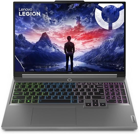Lenovo Legion 5 16IRX9-2024 Gaming Laptop - 16" WQXGA IPS - 165Hz 16-Core Intel i7-14650HX - 32GB DDR5 1TB SSD - NVIDIA GeForce RTX 4070 8GB GDDR6 - Wi-Fi 6E - 4-Zone RGB Backlit KB- Win11 Home