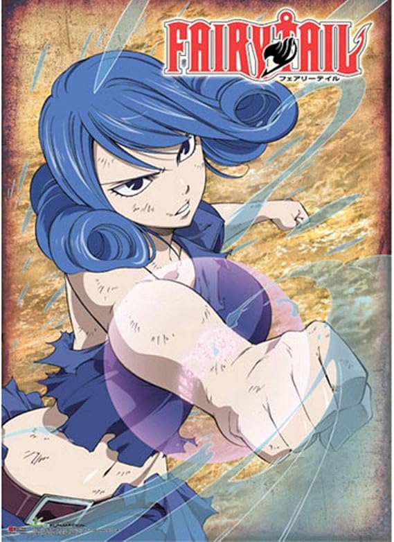 Great Eastern Fairy Tail Juvia Lockser Fight Wall Scroll