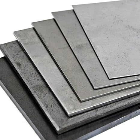 MILD STEEL SHEET METAL SQUARE CUT PLATE PANEL 5mm Thick / 100x100mm Size (5x100x100mm)