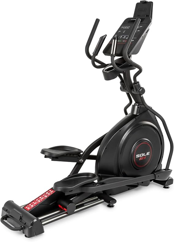 SOLE Fitness Elliptical Exercise Machines, Models E25, E35, E95, E95S, E98, Elliptical Machines for Home Use, Home Exercise Equipment for Cardio Training, Work from Home Fitness Stepper Machine