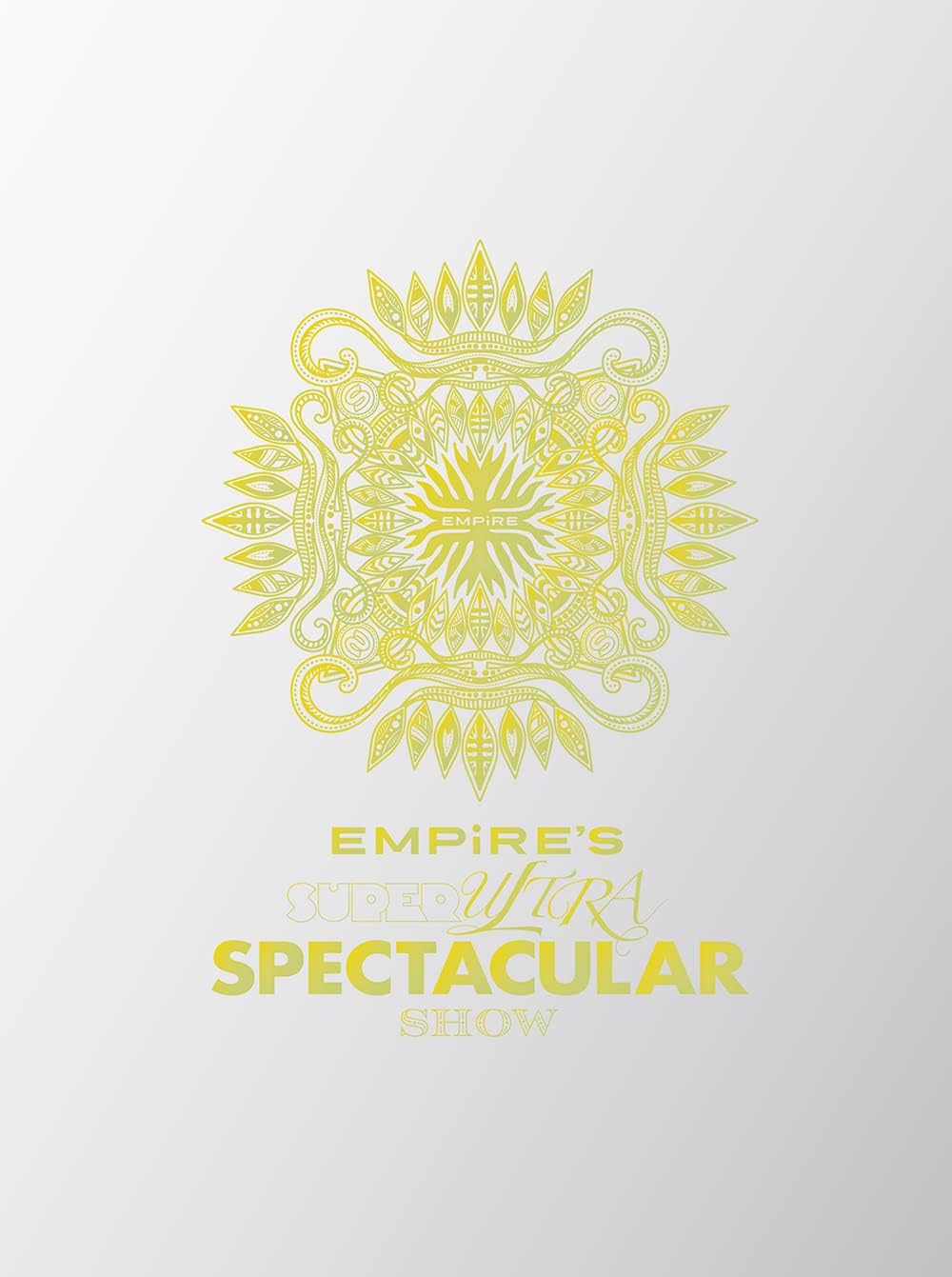 EMPiRE'S SUPER ULTRA SPECTACULAR SHOWBlu-ray+CD2枚組初回生産限定盤