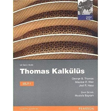 Thomas Kalkülüs Cilt:1
