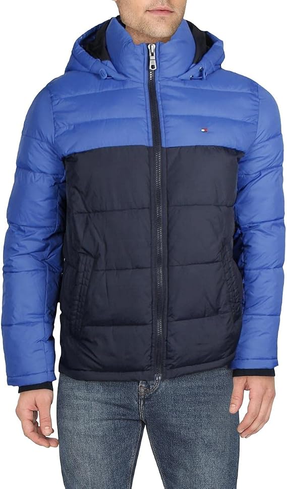 Tommy Hilfiger Men's Classic Hooded Puffer Jacket
