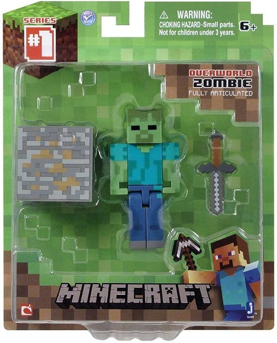 Minecraft Core Zombie Figure Pack