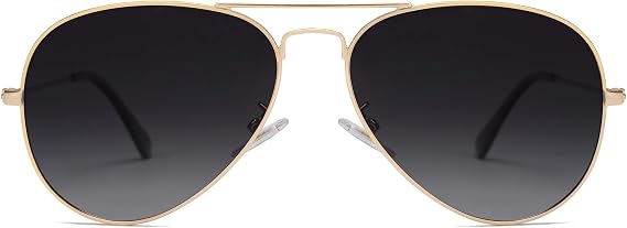 SOJOS Polarized Aviator Sunglasses for Men Women Classic Vintage Sunnies