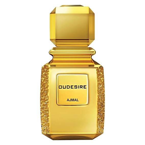 Ajmal Oudesir EDP Unisex, 3.4 fl oz / 100 ml | Rose and jasmine open into oud, amber, and musk. A lush, long-lasting unisex oriental from Dubai.