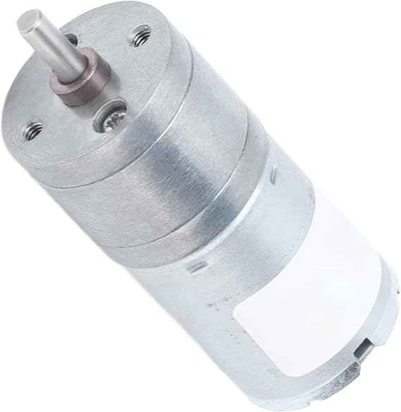 JGA25-2430 Gear Motor,24V Brushless DC Motor Kit Long Service Life Low Noise Double Protection Brushless Motor 12-1360RPM High Torque Reduction Geared Motor for Robot,Car Model(12RPM)