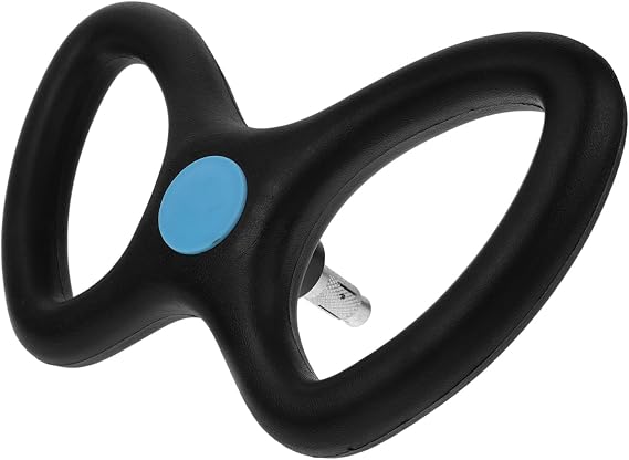 Yardwe Swing Car Steering Wheel Black Toy Car Accessory