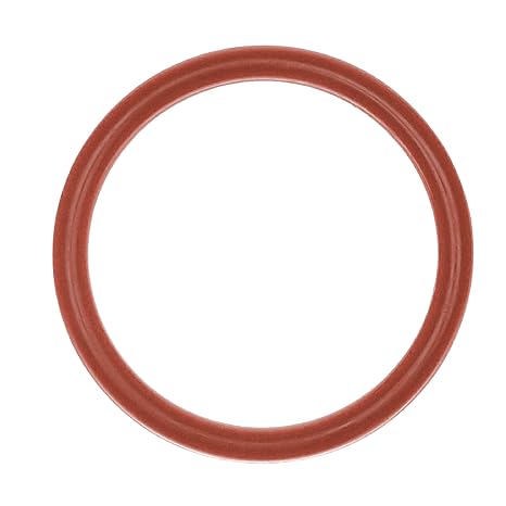 011 Silicone O-Ring, 70A Durometer, Red, 5/16" ID, 7/16" OD, 1/16" Width (Pack of 100)