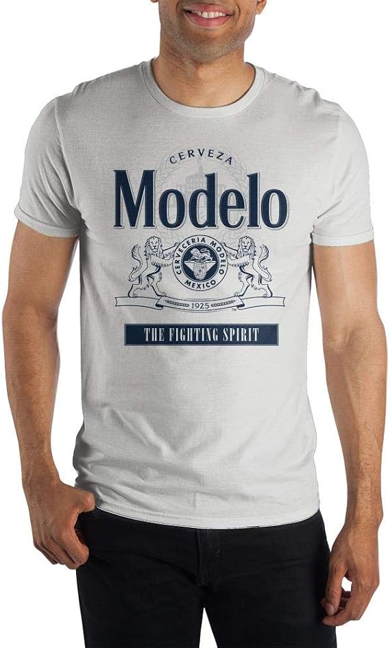 Bioworld Modelo White Short-Sleeve T-Shirt