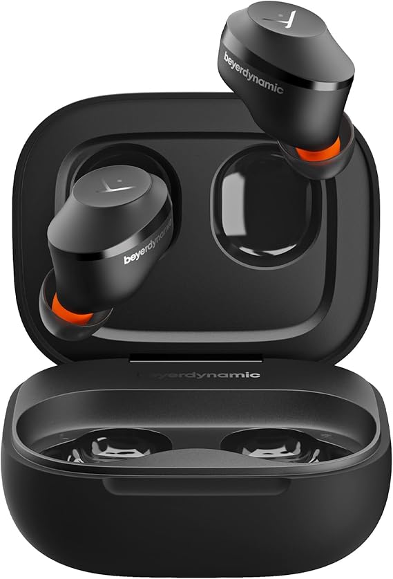 beyerdynamic Amiron 300 True Wireless ANC Earbuds, Bluetooth 5.3, Black