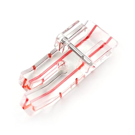 TISEKER Clear Presser Foot 1/4" (Quarter Inch) for Patchwork Quilting