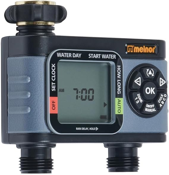 Melnor HydroLogic 2-Zone Digital Water Timer