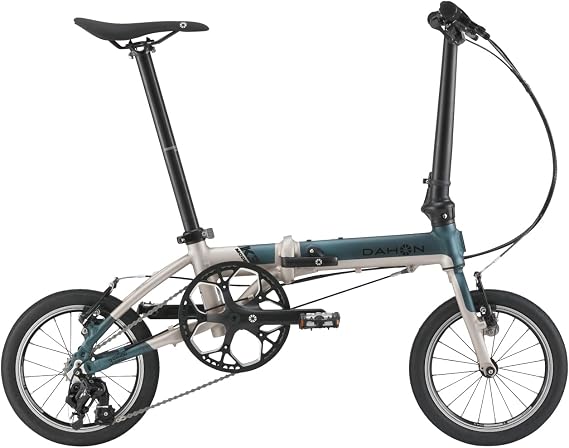 DAHON K3 Folding Bicycle, 2025 Model, Lightweight, 14 Inches, 3 Speeds, Aluminum Frame