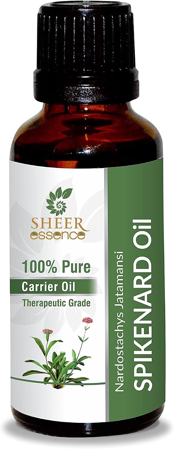 Spikenard Oil -(Nardostachys Jatamansi)- Essential Oil 100% Pure Natural Undiluted Uncut Therapeutic Grade Oil 0.16 Fl.OZ