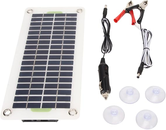 Keenso USB Polycristal Solar Panel 12V 30W - Solar Chargers Kit - RVSSailboatsYates