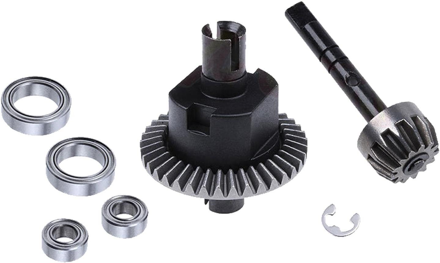 Metal Differential Gear Box Kit for HSP 94122 94111 94188 94107 RC Nitro Car