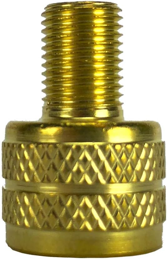 Haltec Single 8807N-4 Large Bore Tire Valve Adapter. Large Bore to Standard Bore OTR Truck Farm Application.