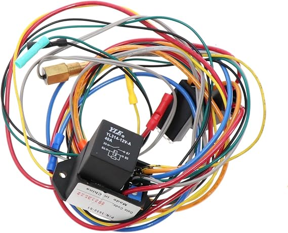 Hayden 3651 Universal Add-On Adjustable Thermostatic Fan Control Kit, Custom Fitting & Wiring Required
