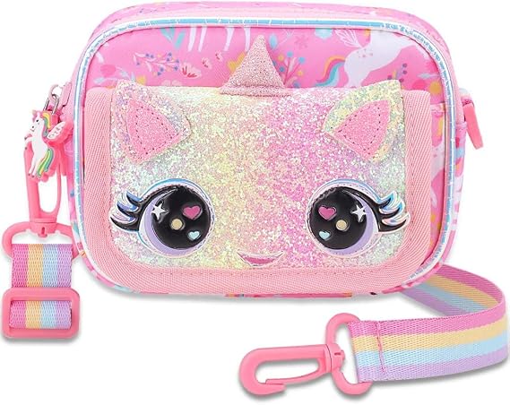 Girls Purse for Kids Age 3-12 - Purse for Little Girl Gifts, Crossbody Bag