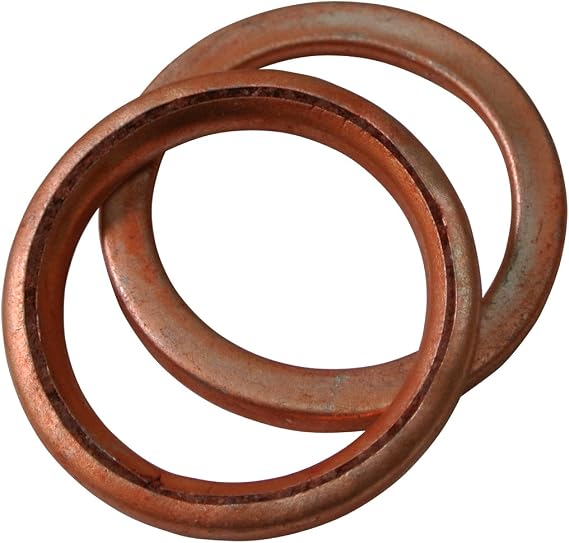 JRL Pit Dirt Bike Exhaust Crush Gasket 50cc 110cc 125cc 140cc 150cc 160cc 32x24.5mm